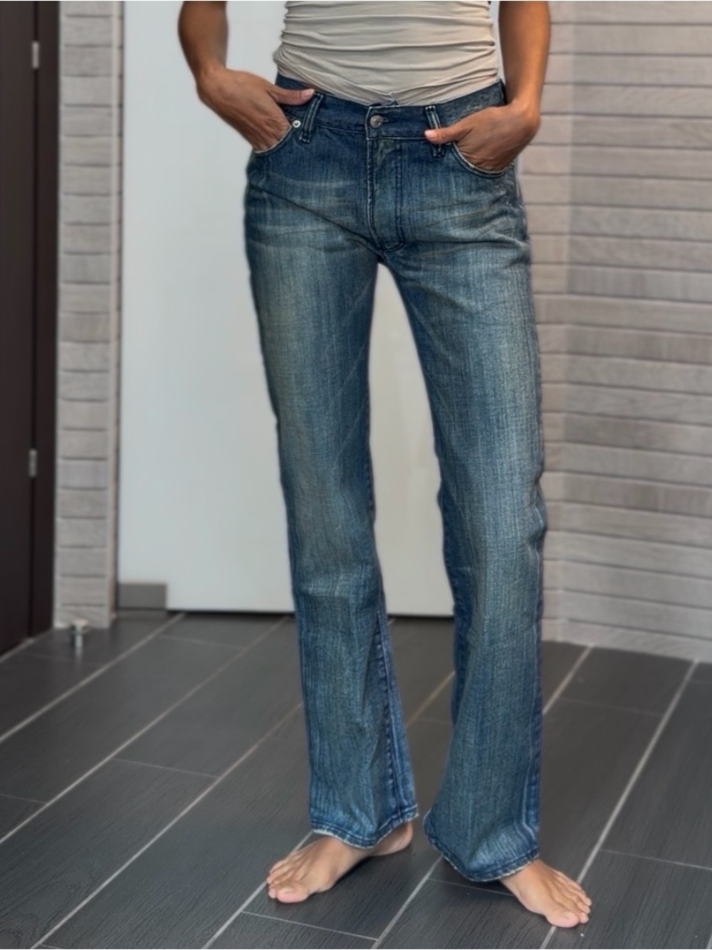 Vintage Diesel jeans Bootcut Jeans made in Italy 2001
